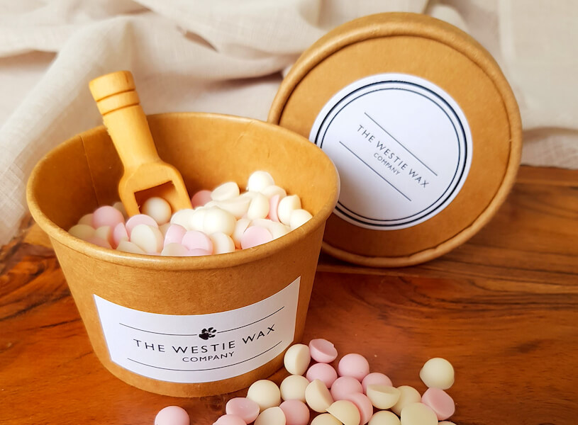 snowfairies scented scoop wax