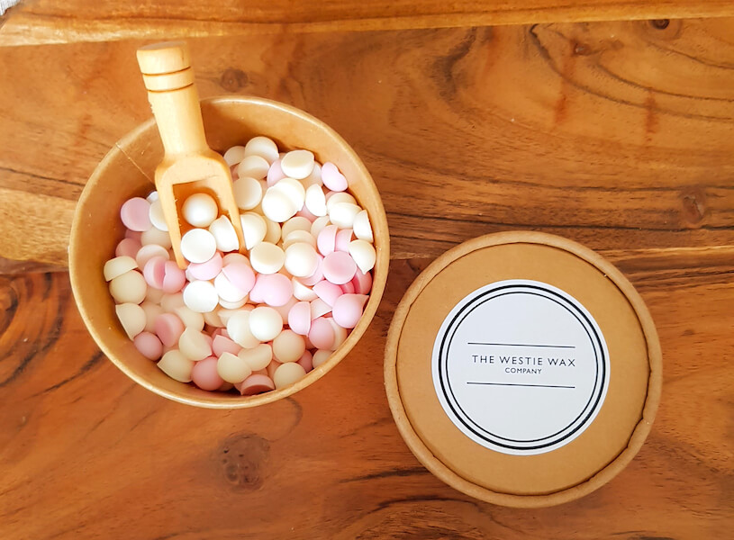 snowfairies scented scoop wax